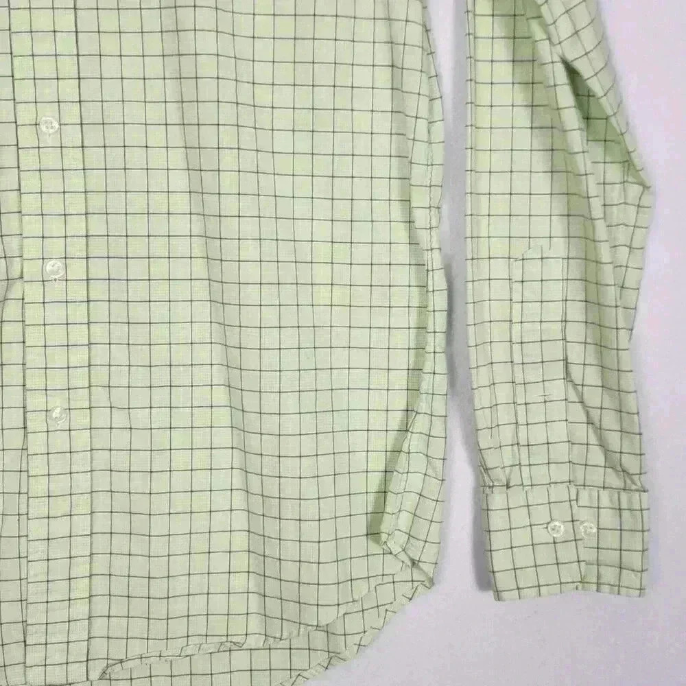 Polo Ralph Lauren Mens Regent Long Sleeve‎ Shirt Button Up 15.5 Checks Pony - Picture 7 of 15